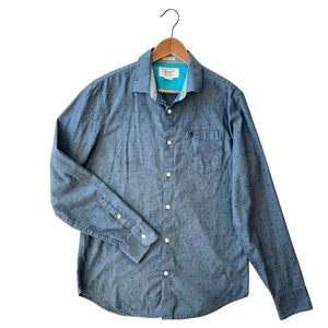 Original Penguin Heritage Slim Fit Button Front Dress Shirt